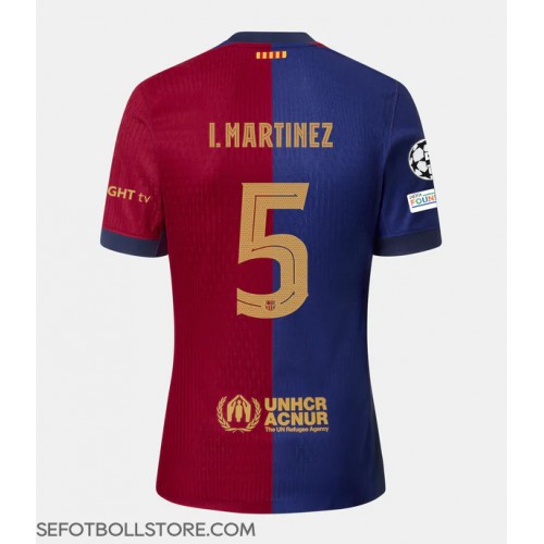 Barcelona Inigo Martinez #5 Replika Hemmatröja 2024-25 Kortärmad